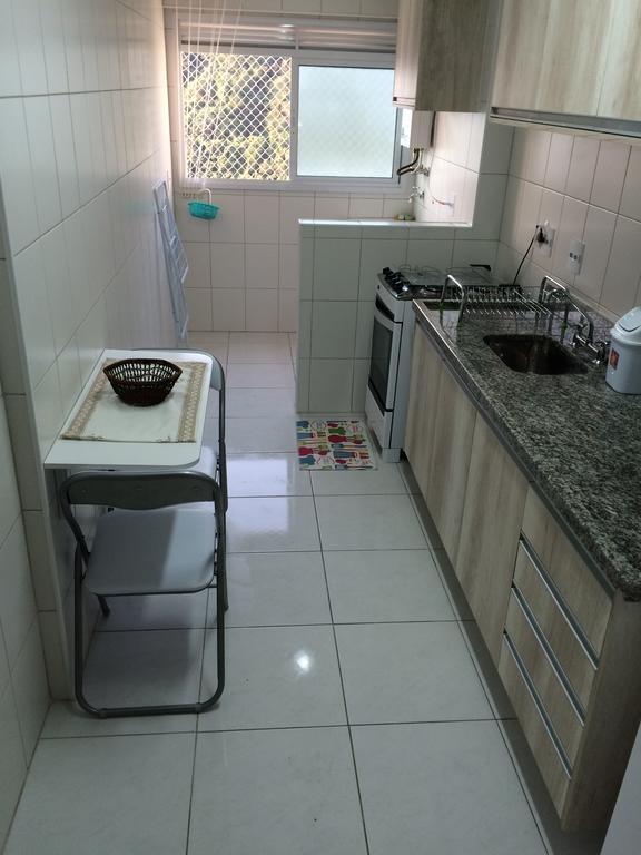 Apartamento Praia Do Itarare São Vicente Eksteriør bilde