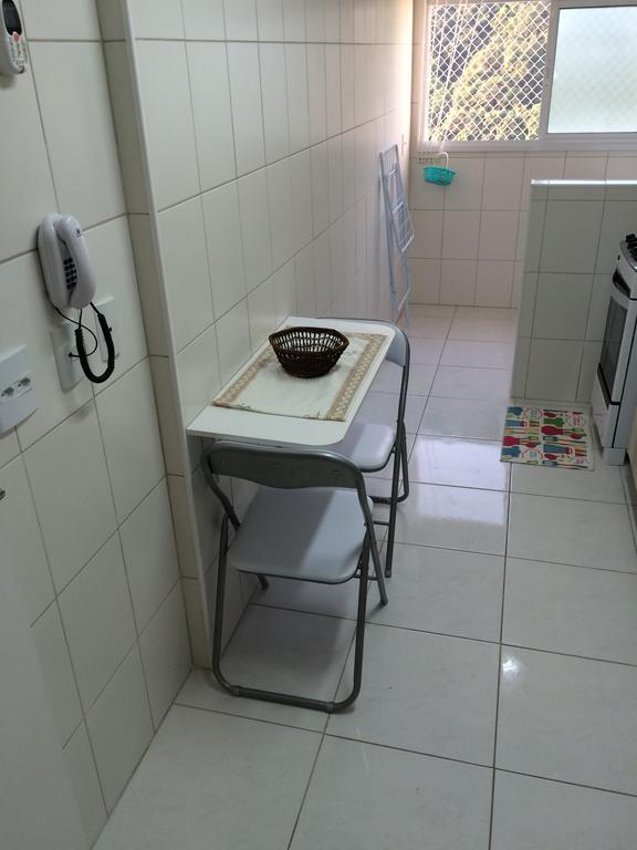 Apartamento Praia Do Itarare São Vicente Eksteriør bilde