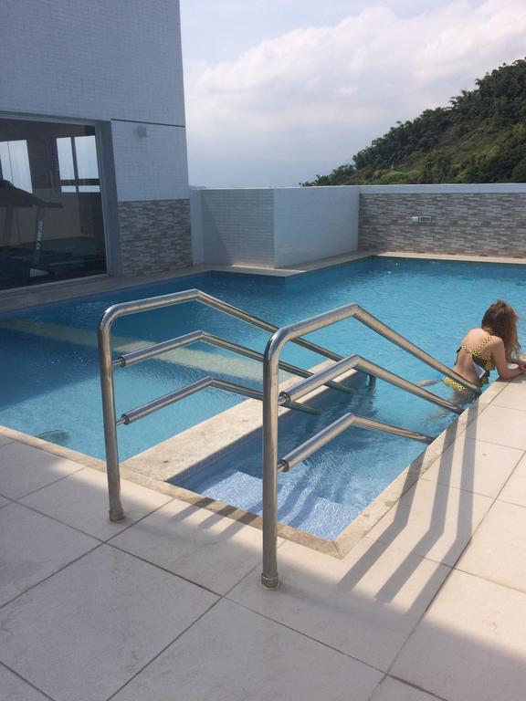 Apartamento Praia Do Itarare São Vicente Eksteriør bilde